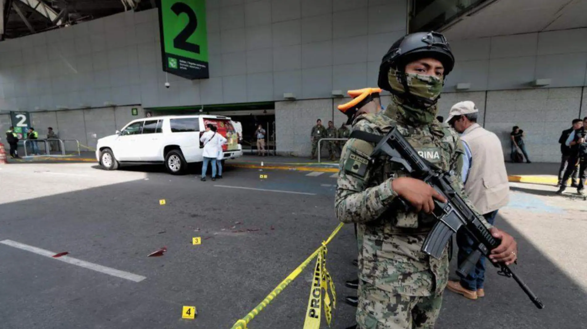 Balacera en Aeropuerto AICM_terminal 1